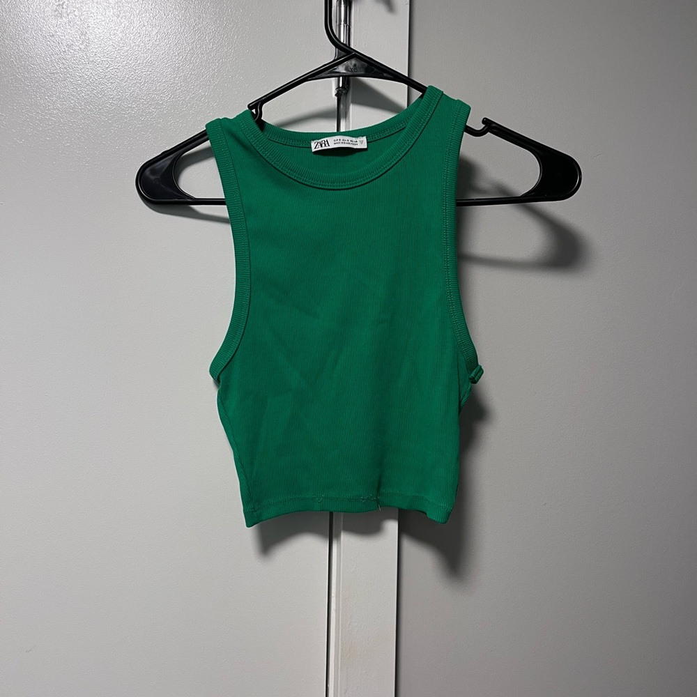 Zara Emerald Green Tank Top